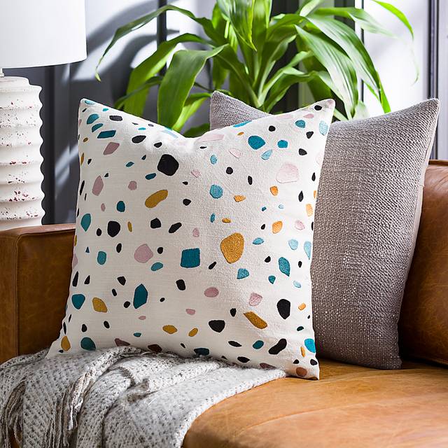 Kids Terra Pebble White Accent Pillow - Thumbnail - Image 4