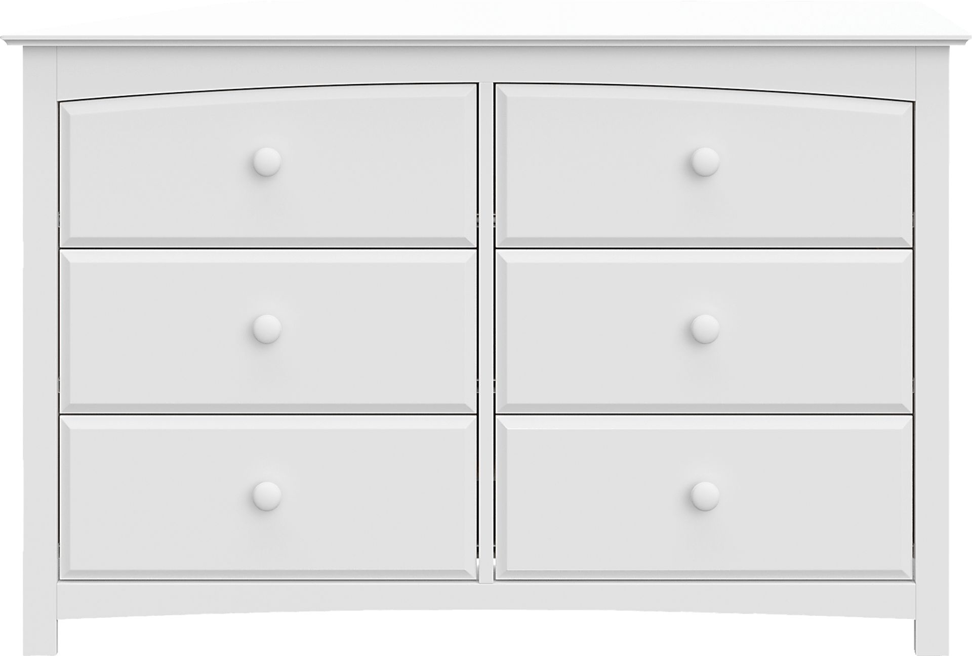 Kids Theophilus White 6 Drawer Dresser - Image 3