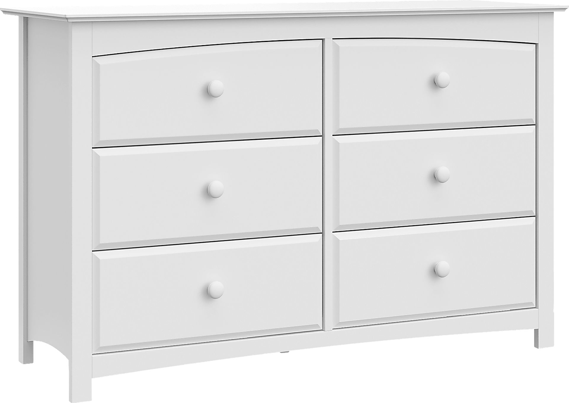 Kids Theophilus White 6 Drawer Dresser - Image 1