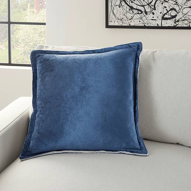 Kids Thirza Blue Throw Pillow - Thumbnail - Image 4