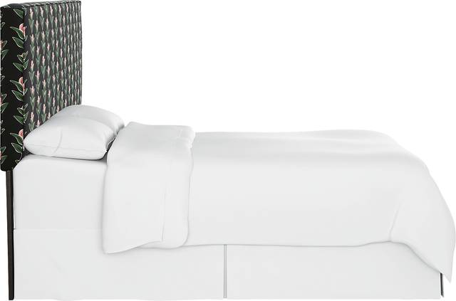 Kids Tilney Black Twin Upholstered Headboard - Thumbnail - Image 3
