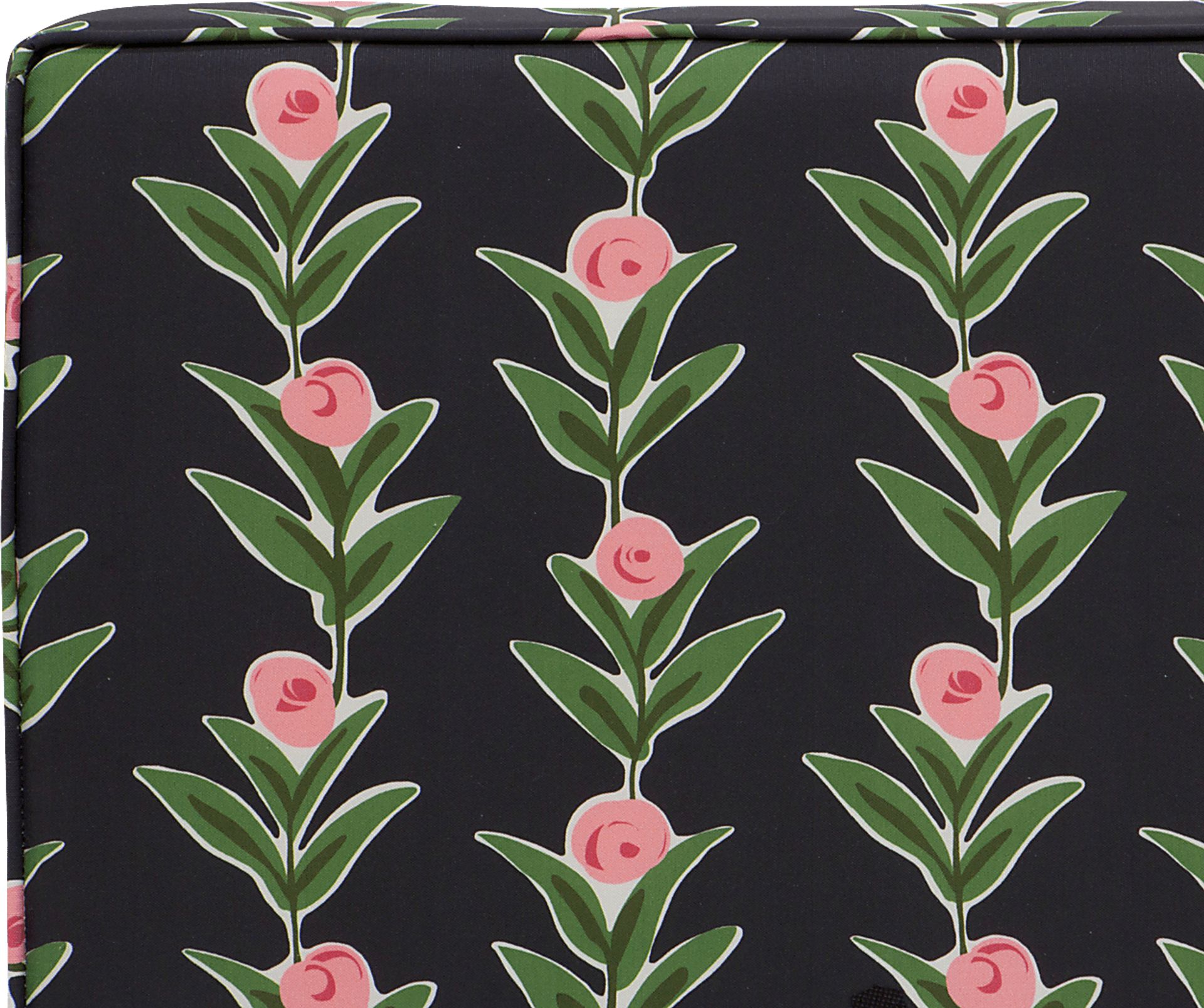 Kids Tilney Black Twin Upholstered Headboard - Image 4