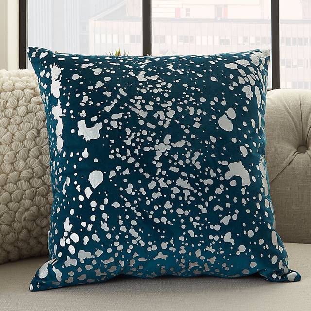 Kids Toringdon Teal Throw Pillow - Thumbnail - Image 4