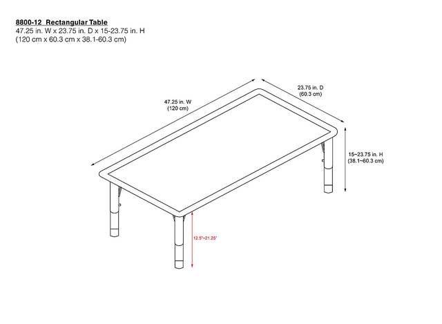Kids Toula Green 3 Pc Table Set - Thumbnail - Image 9