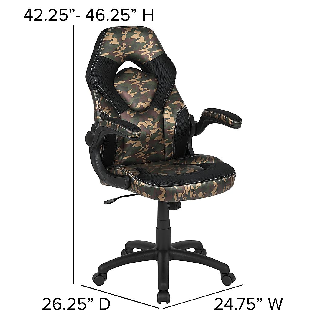 Tournne Green Office Gaming Chair - Thumbnail 4