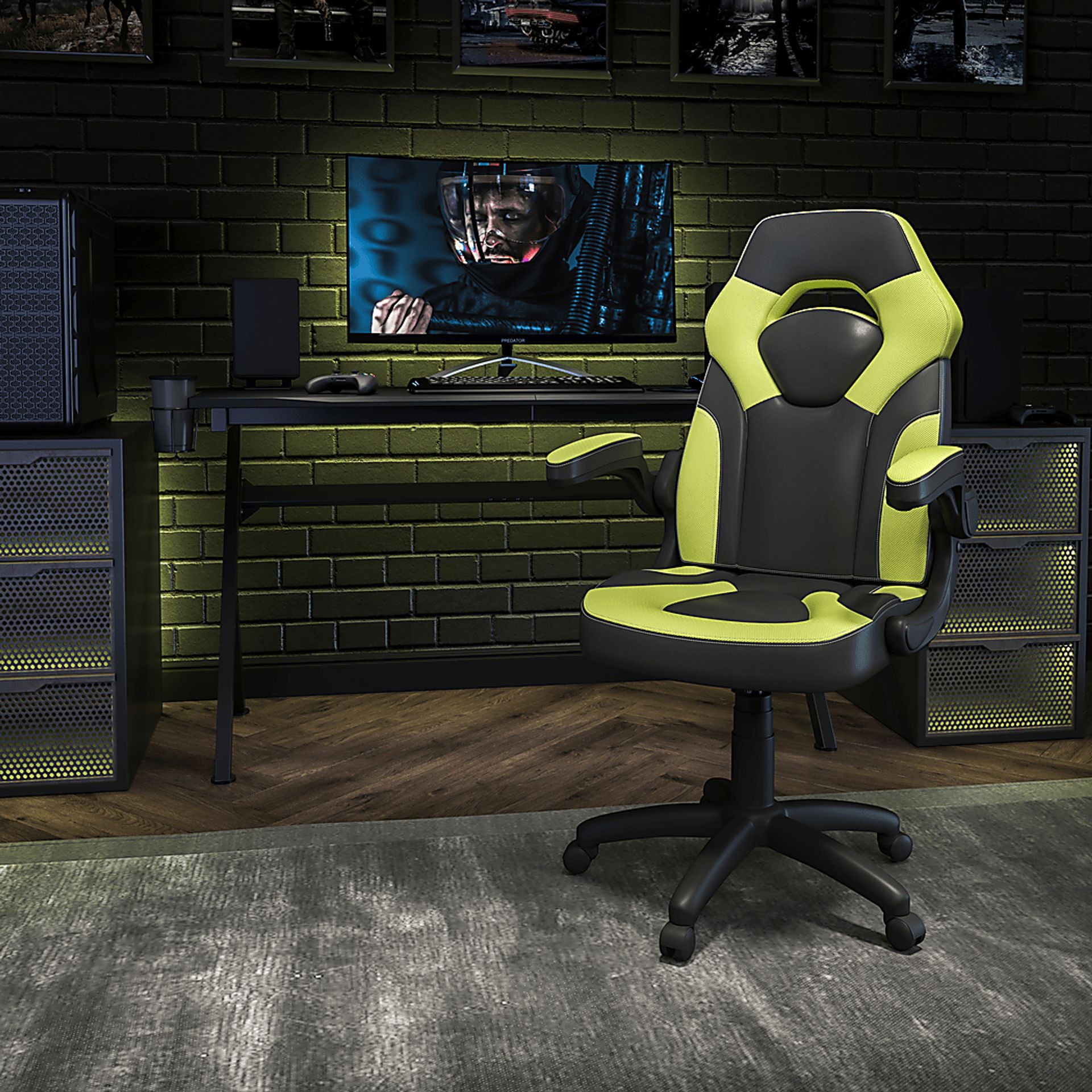 Tournne Lime Office Gaming Chair - Image 10