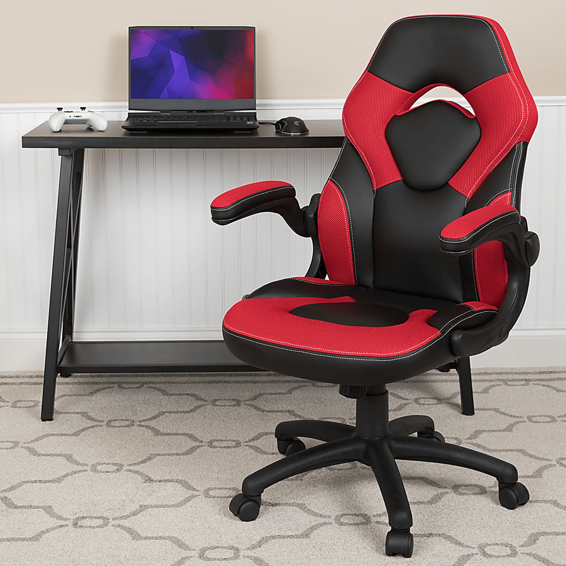 Tournne Red Office Gaming Chair - Image 10