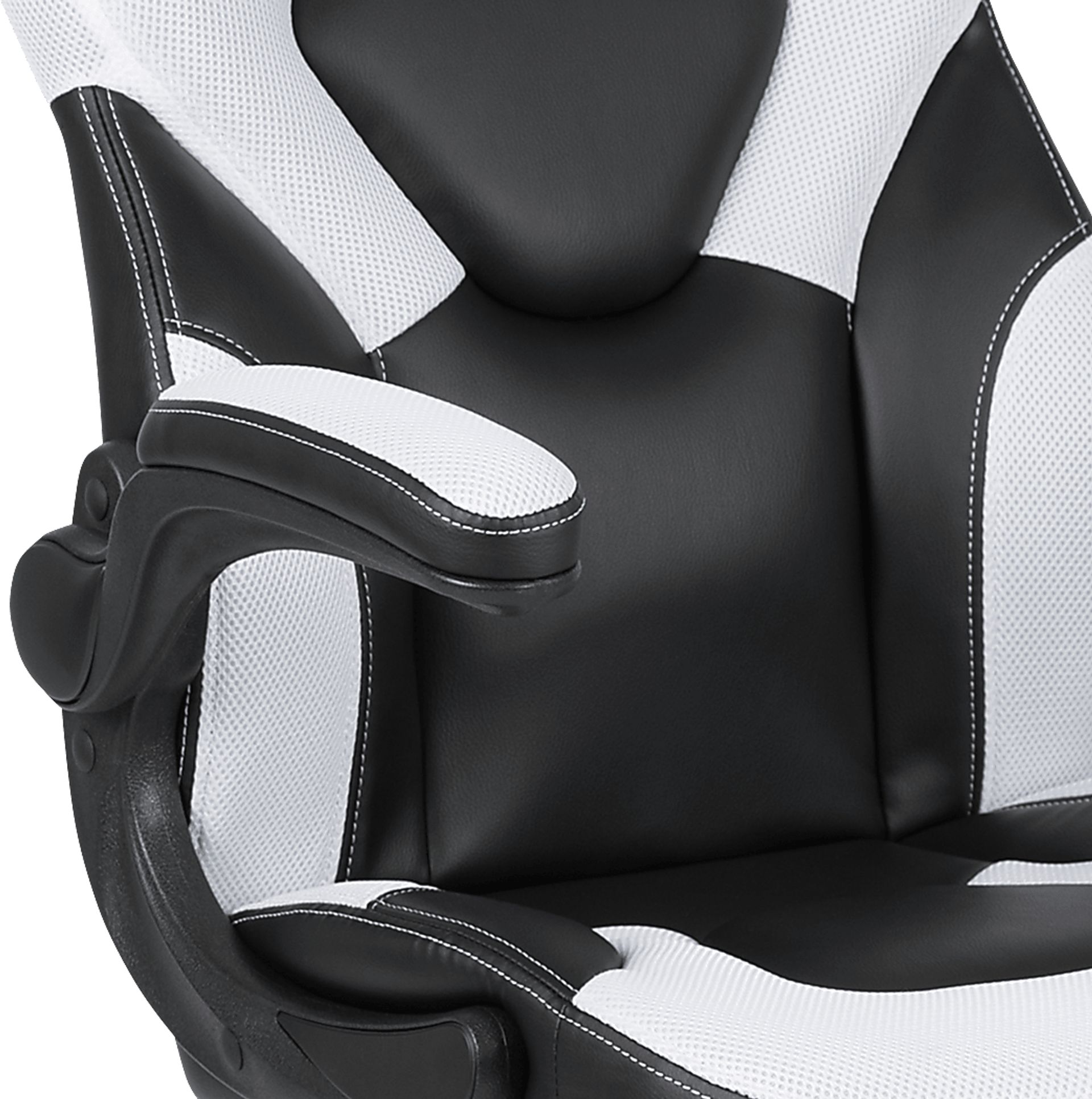 Tournne White Office Gaming Chair - Image 5