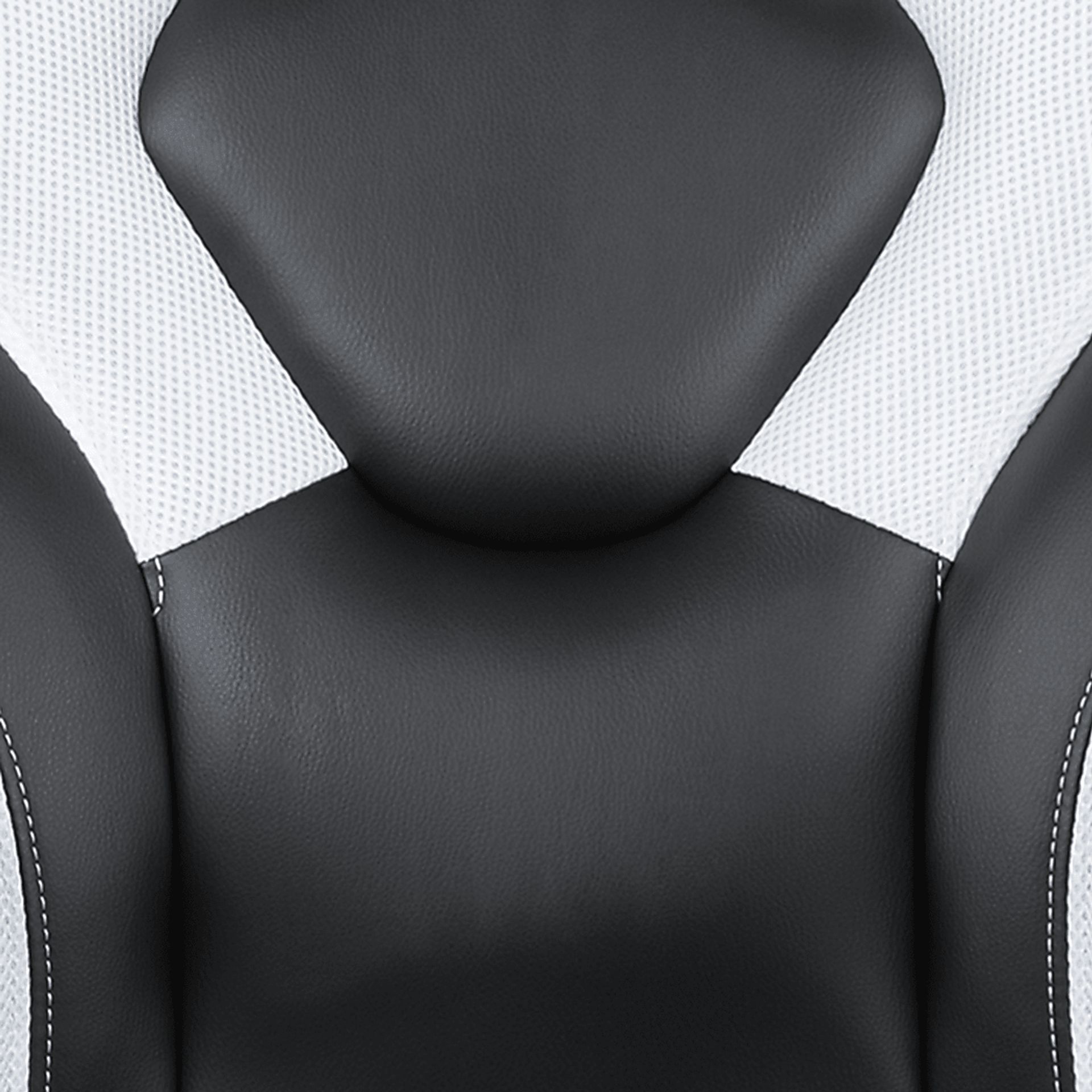 Tournne White Office Gaming Chair - Image 9