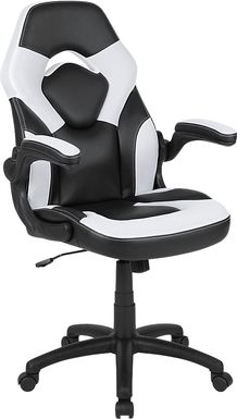 Tournne White Office Gaming Chair