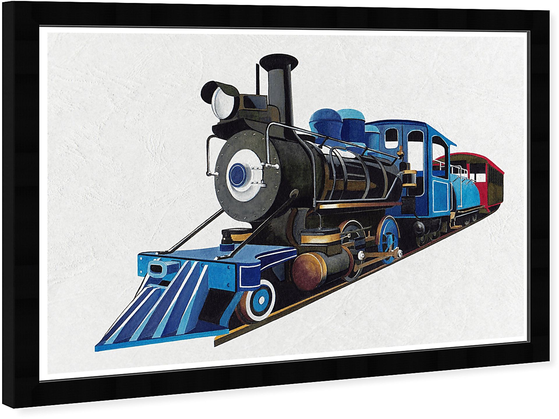 Kids Toy Train Head Wall Art - Image 2
