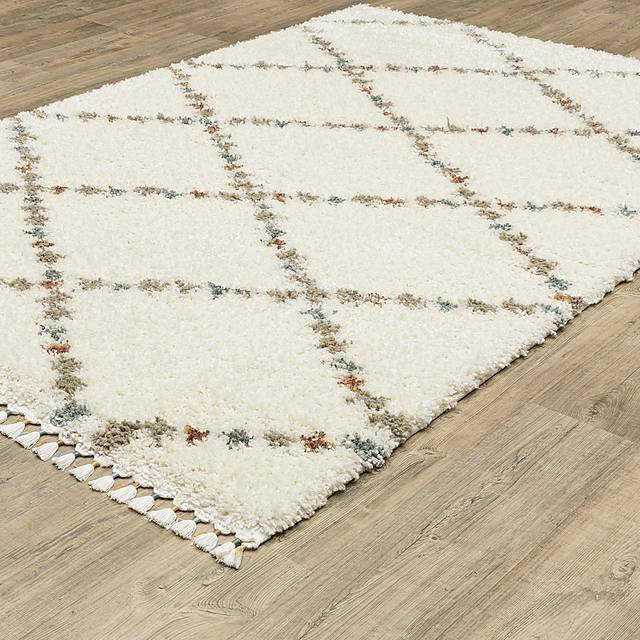 Kids Trellis Tales Ivory 6'7 x 9'6 Rug - Thumbnail - Image 2