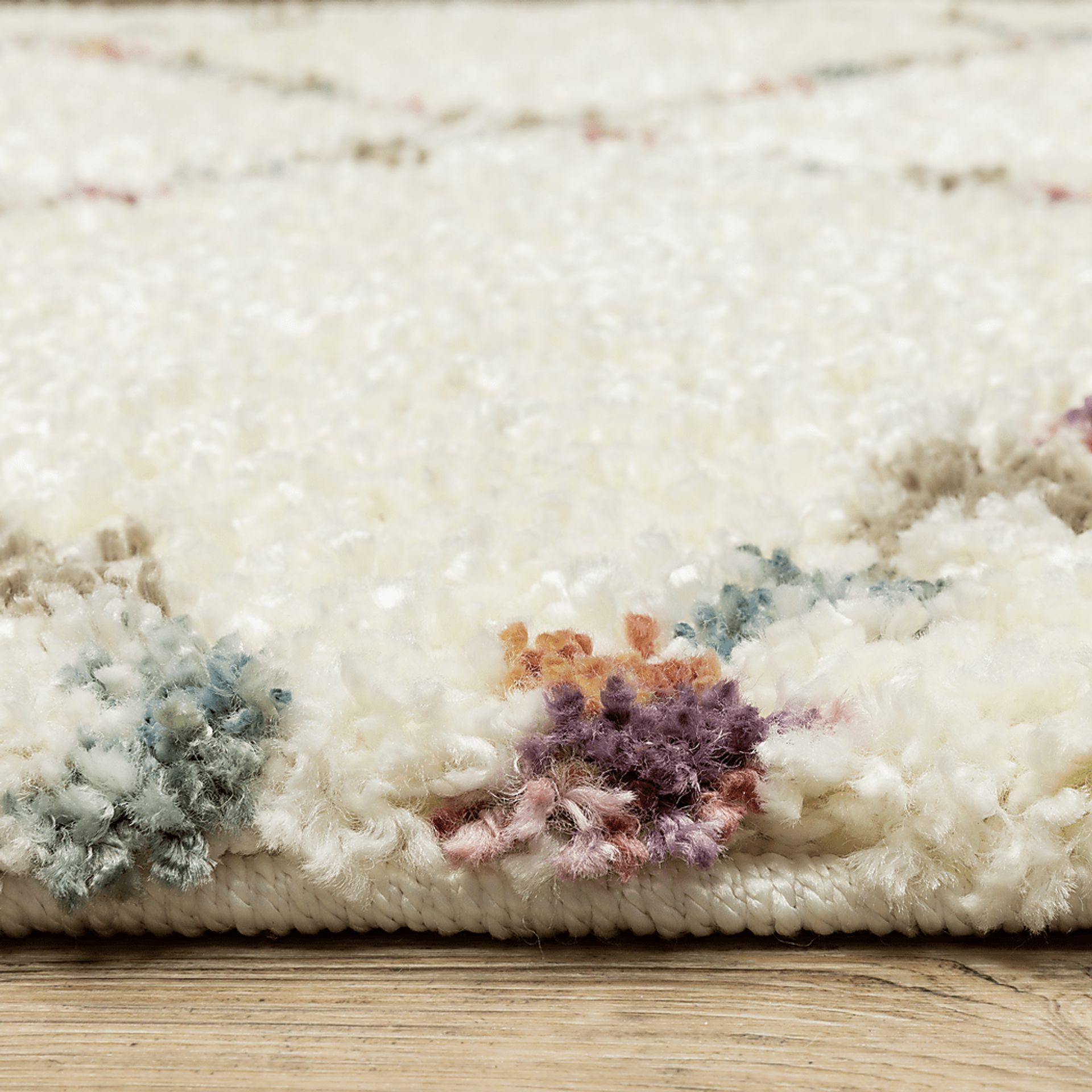 Kids Trellis Tales Ivory 6'7 x 9'6 Rug - Image 4