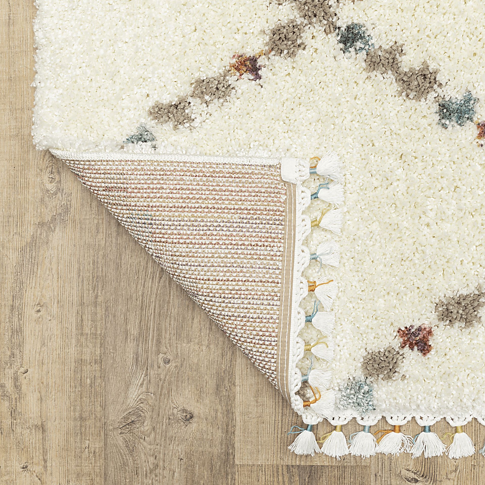 Kids Trellis Tales Ivory 6'7 x 9'6 Rug - Image 5