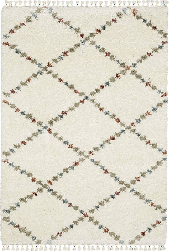 Kids Trellis Tales Ivory 6'7 x 9'6 Rug - Thumbnail - Image 1