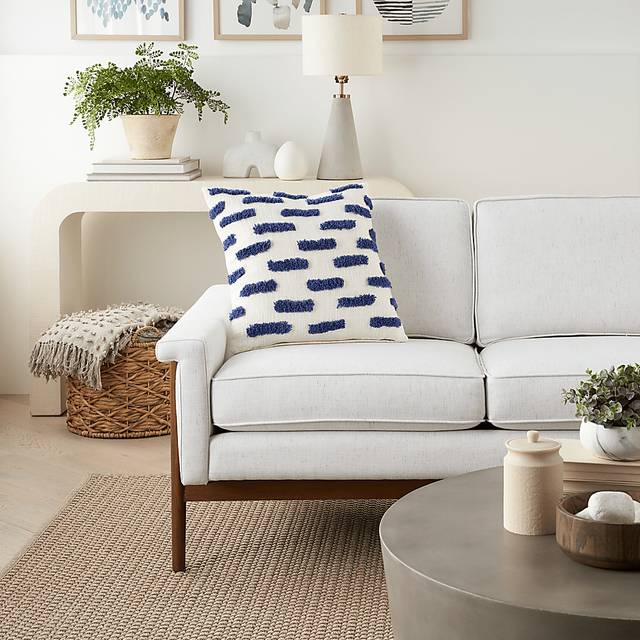 Kids Tresanton Blue Throw Pillow - Thumbnail - Image 3