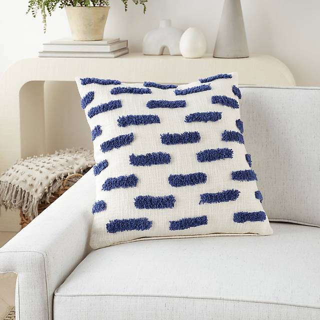 Kids Tresanton Blue Throw Pillow - Thumbnail - Image 4