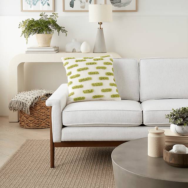 Kids Tresanton Green Throw Pillow - Thumbnail - Image 3