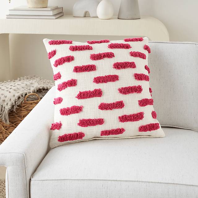 Kids Tresanton Pink Throw Pillow - Thumbnail - Image 4