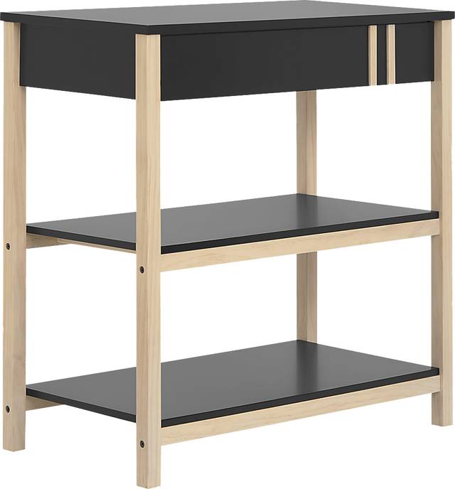 Kids Tresio Black Changing Table - Thumbnail - Image 1