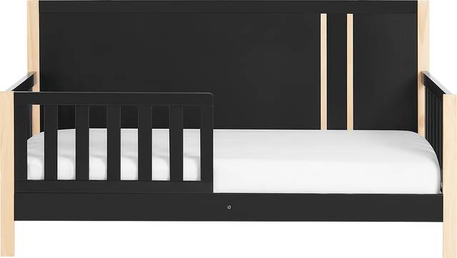 Kids Tresio Black Toddler Bed - Thumbnail - Image 1