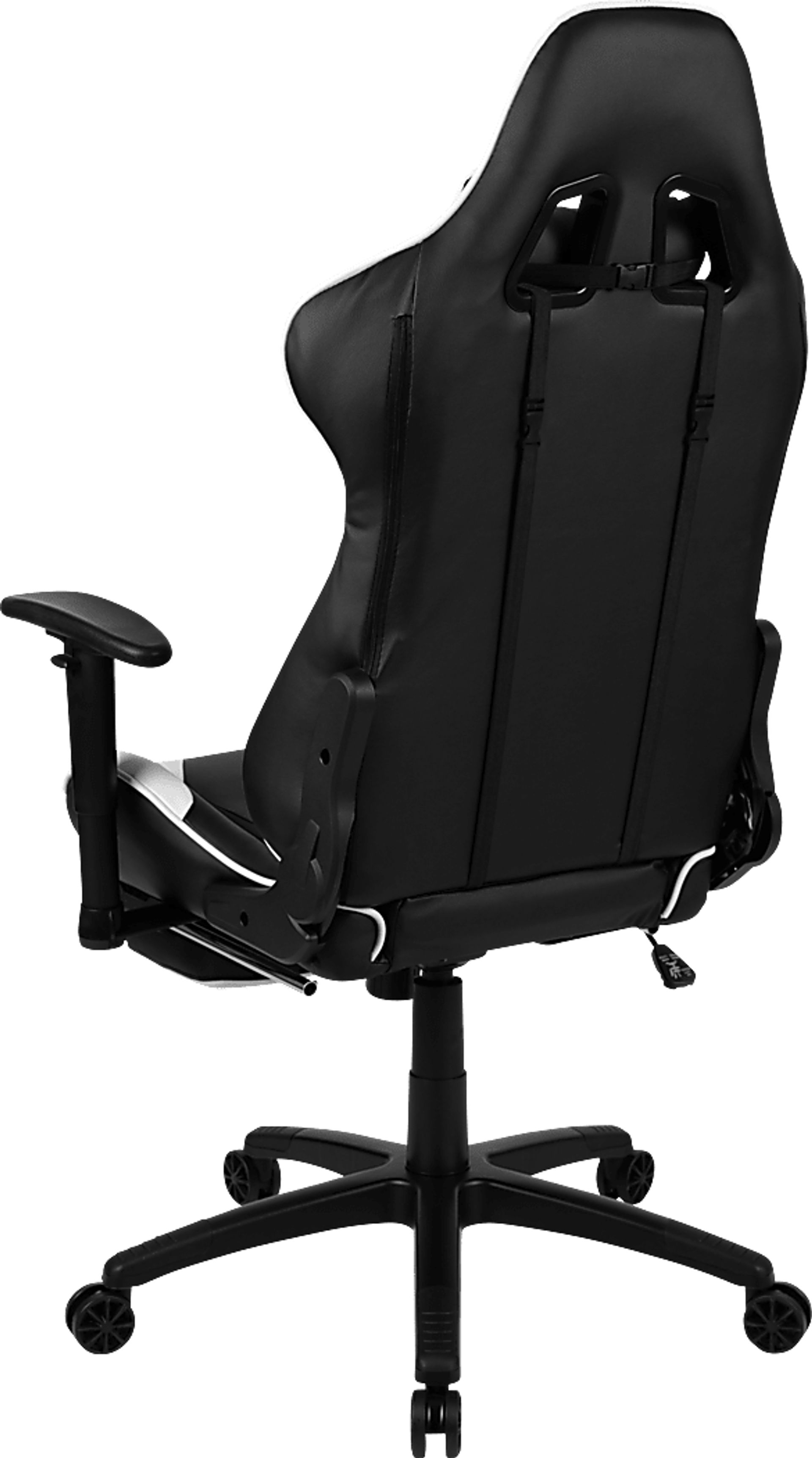 Trexxe White Ergonomic PC Gaming Chair with Footrest - Image 3