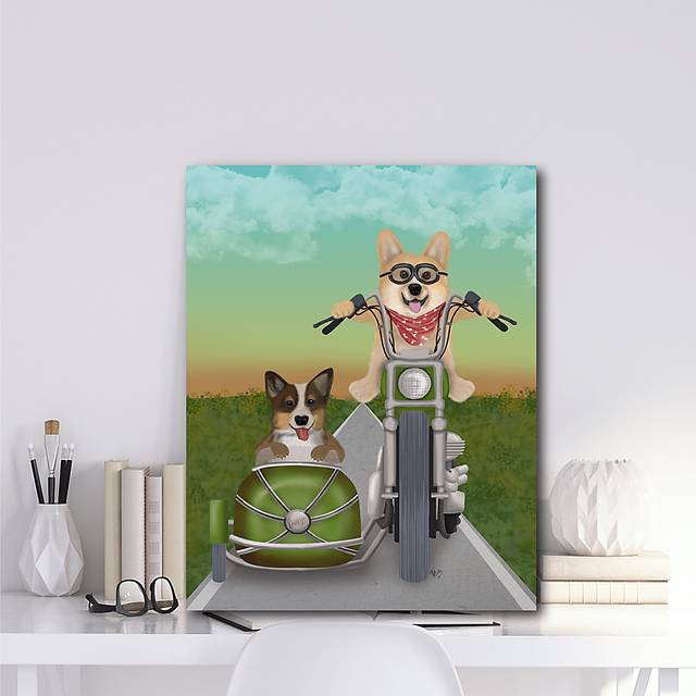 Kids Trotter Buddies Green Artwork - Thumbnail - Image 2