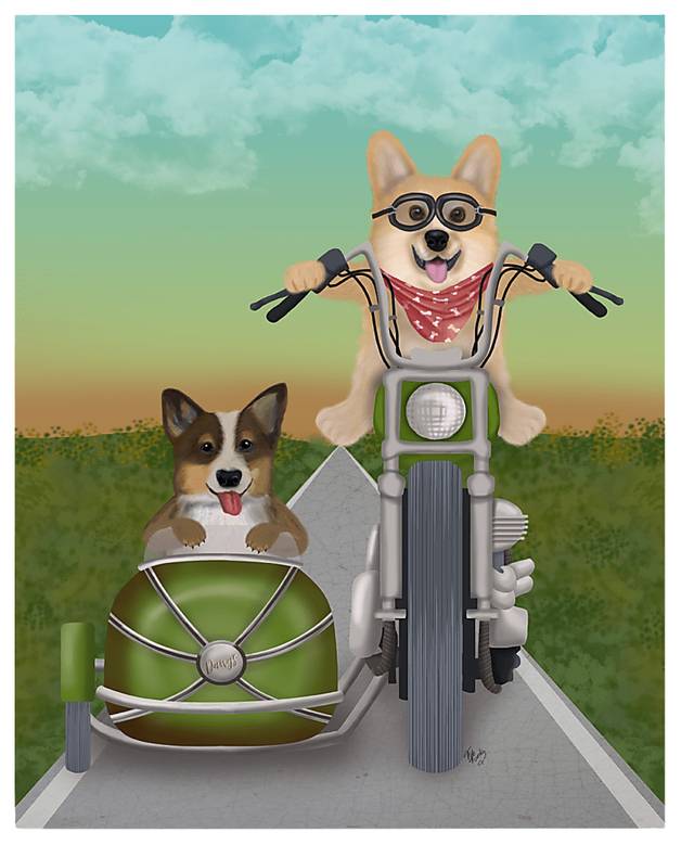 Kids Trotter Buddies Green Artwork - Thumbnail - Image 1