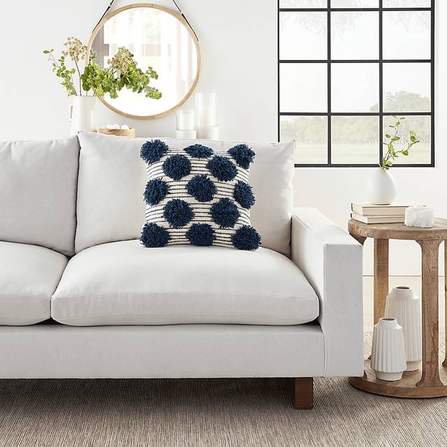 Kids Tuffnell Navy Throw Pillow - Thumbnail - Image 3