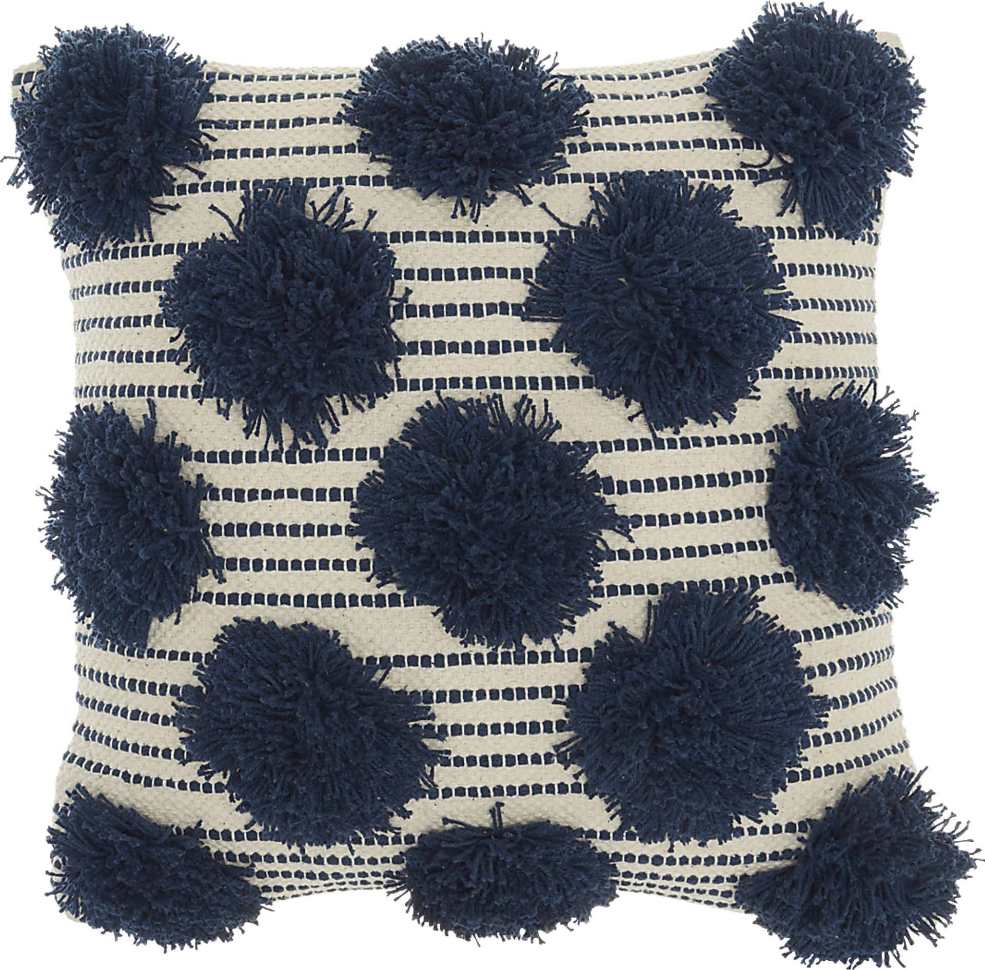 Kids Tuffnell Navy Throw Pillow - Image 1
