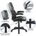 Kids Turole Red/Gray Gaming Desk and Chair Set