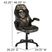 Kids Turole Red/Green Gaming Desk and Chair Set