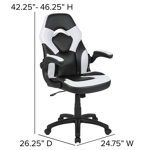 Kids Turole Red/White Gaming Desk and Chair Set - Thumbnail - Image 3