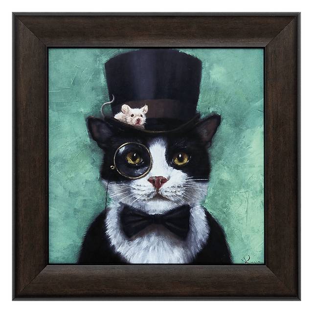 Kids Tuxedo Cat Artwork - Thumbnail - Image 1