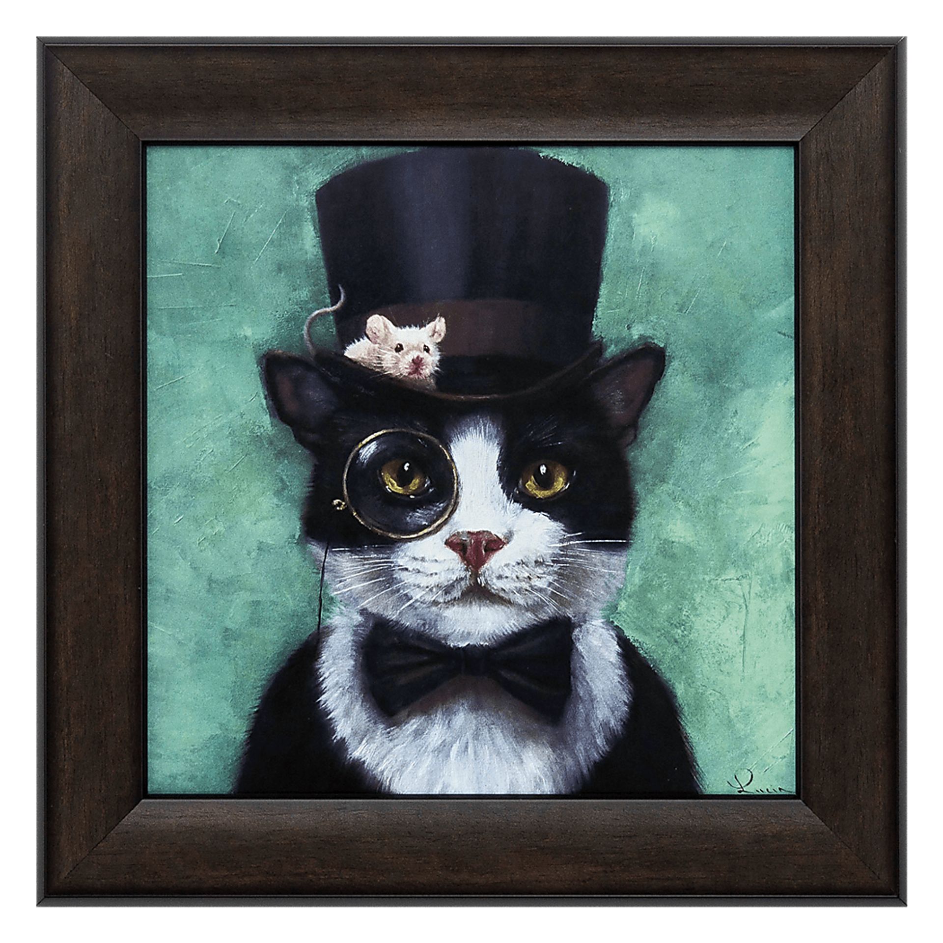 Kids Tuxedo Cat Artwork - Image 1