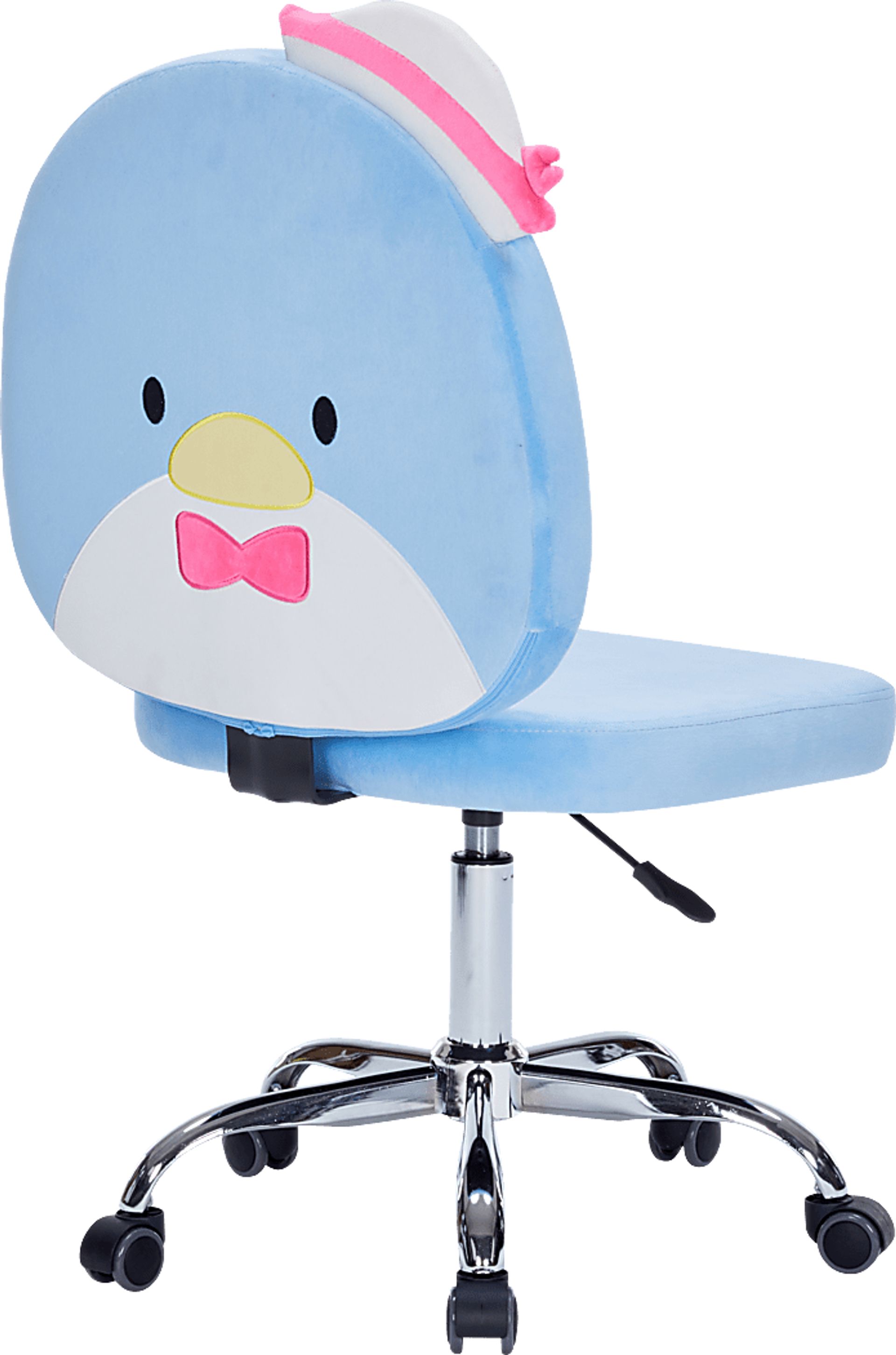 Kids Tuxedosam Blue Swivel Vanity Chair - Image 3