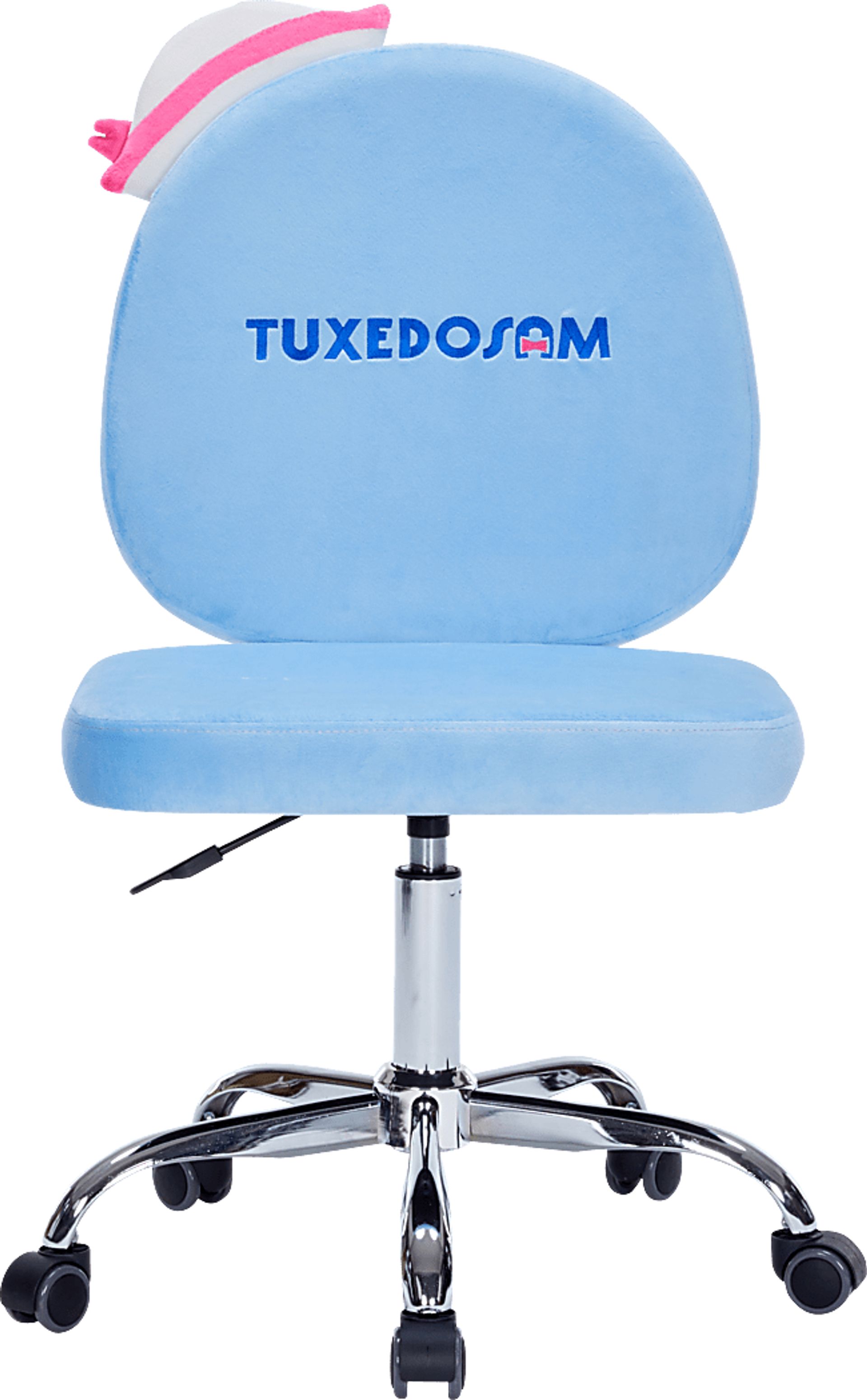 Kids Tuxedosam Blue Swivel Vanity Chair - Image 4