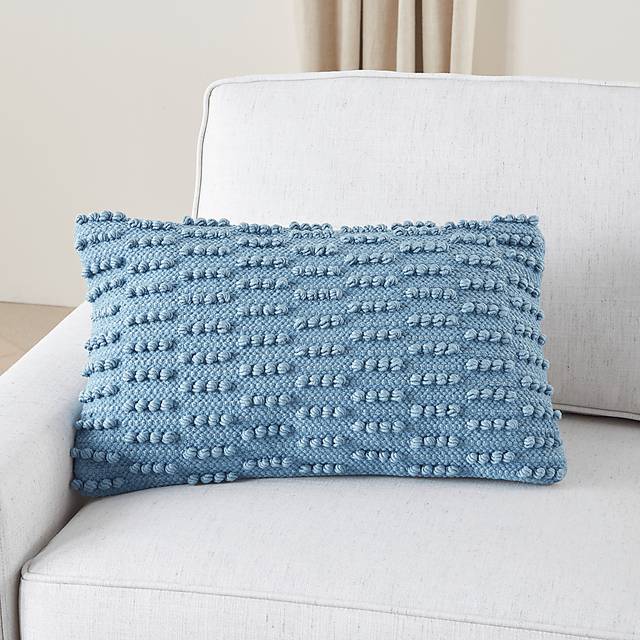 Kids Tynwald I Blue Throw Pillow - Thumbnail - Image 4