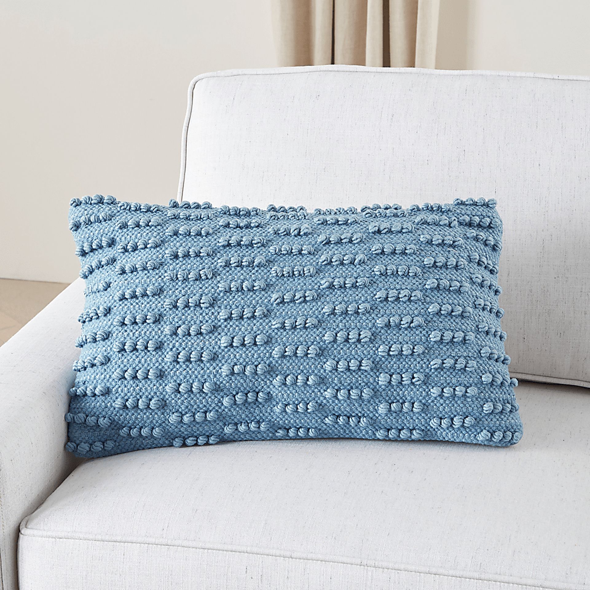 Kids Tynwald I Blue Throw Pillow - Image 4