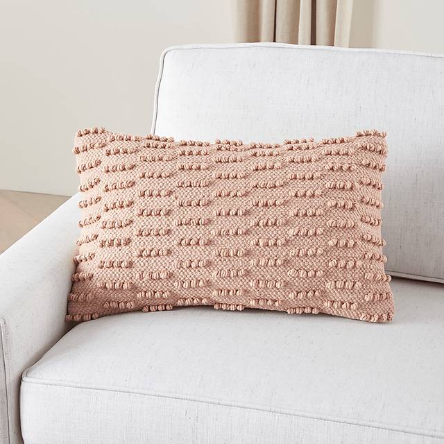 Kids Tynwald I Blush Throw Pillow - Thumbnail - Image 4