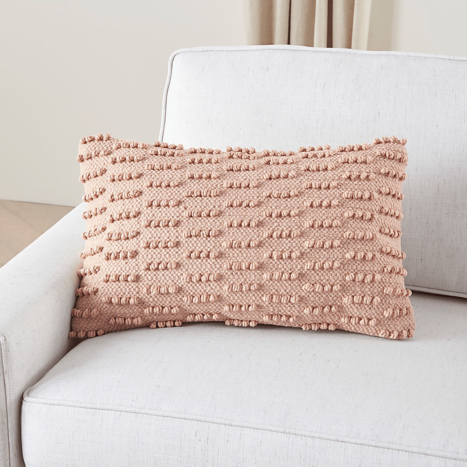Kids Tynwald I Blush Throw Pillow - Image 4