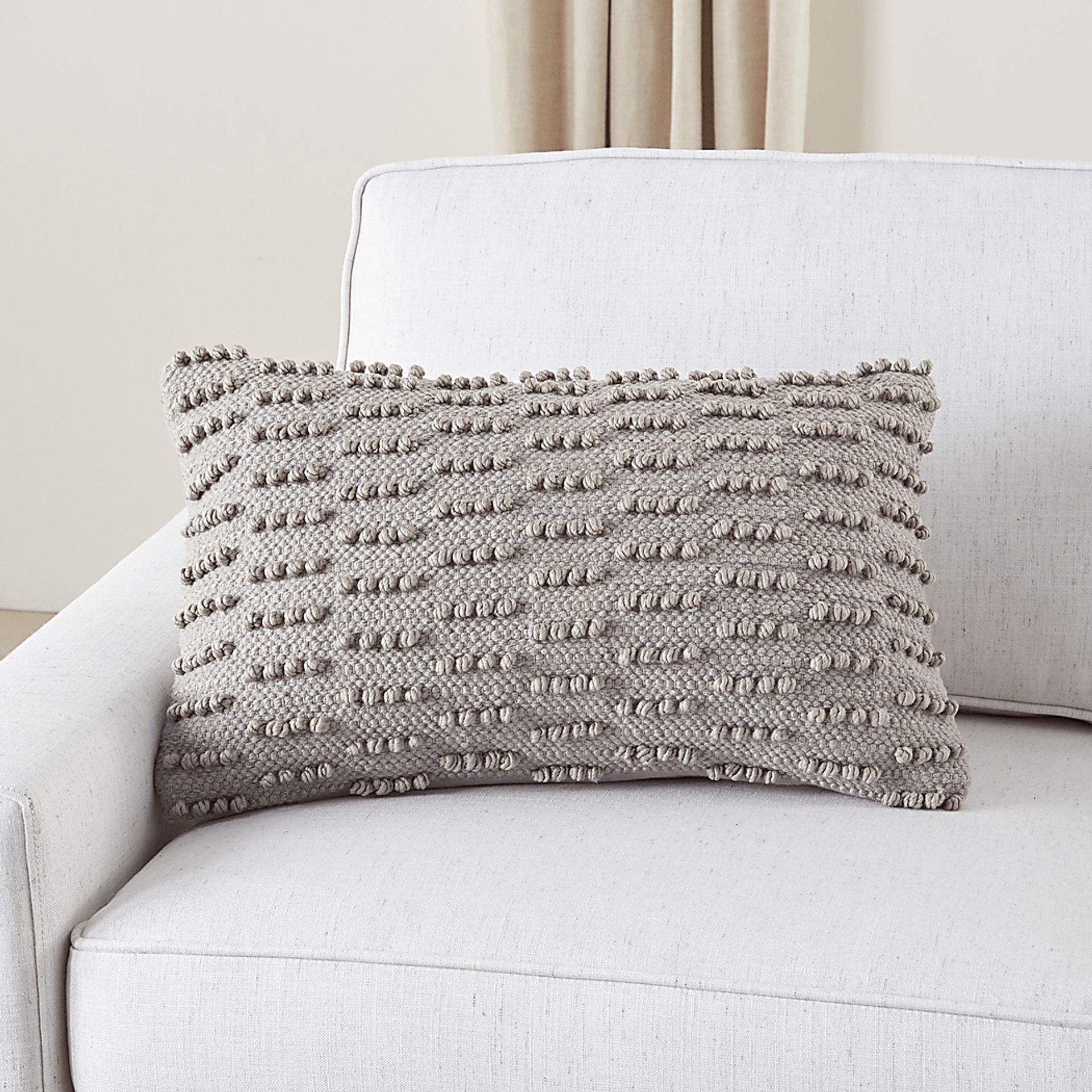 Kids Tynwald I Gray Throw Pillow - Image 4