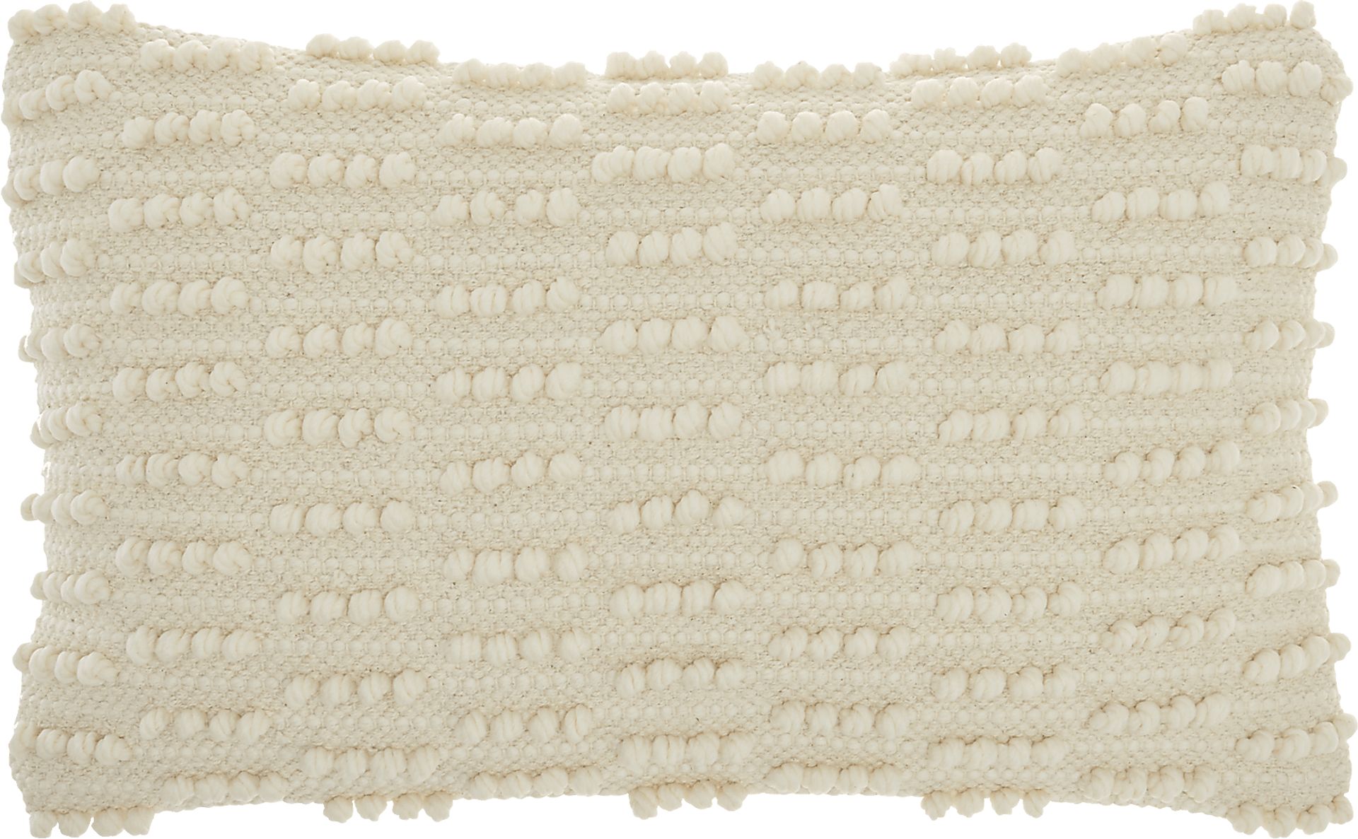 Kids Tynwald I Ivory Throw Pillow - Image 1