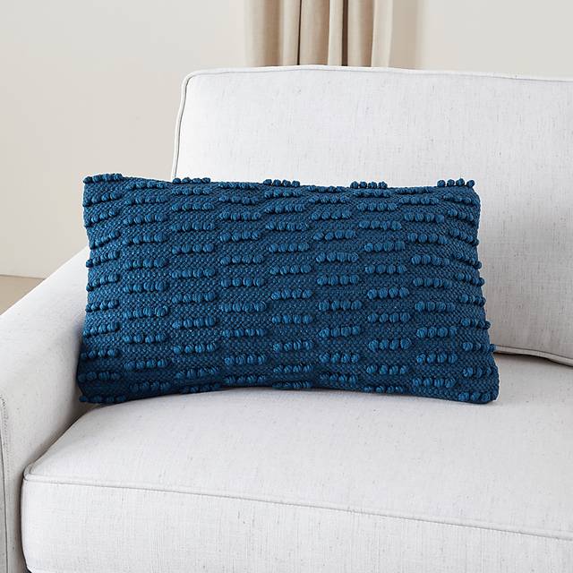 Kids Tynwald I Navy Throw Pillow - Thumbnail - Image 4