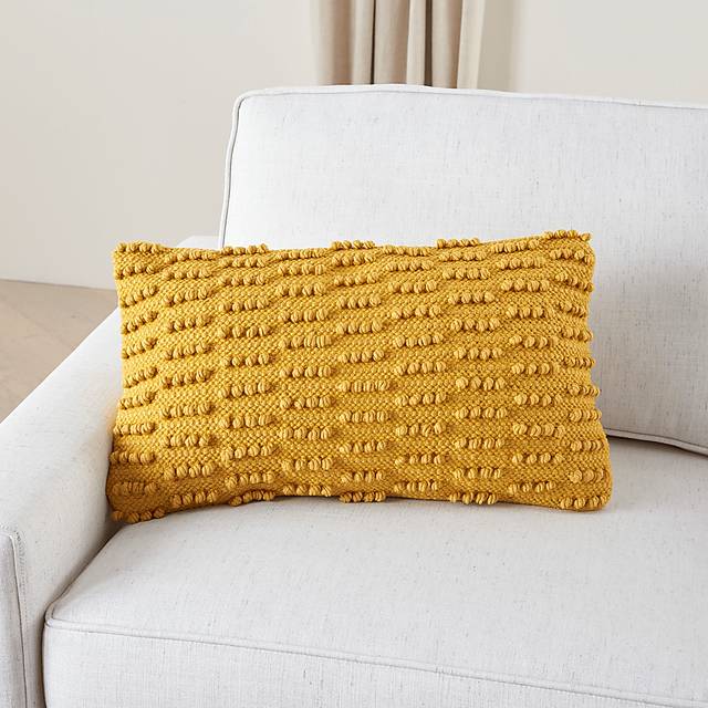 Kids Tynwald I Yellow Throw Pillow - Thumbnail - Image 4