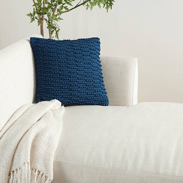 Kids Tynwald II Navy Throw Pillow - Thumbnail - Image 4