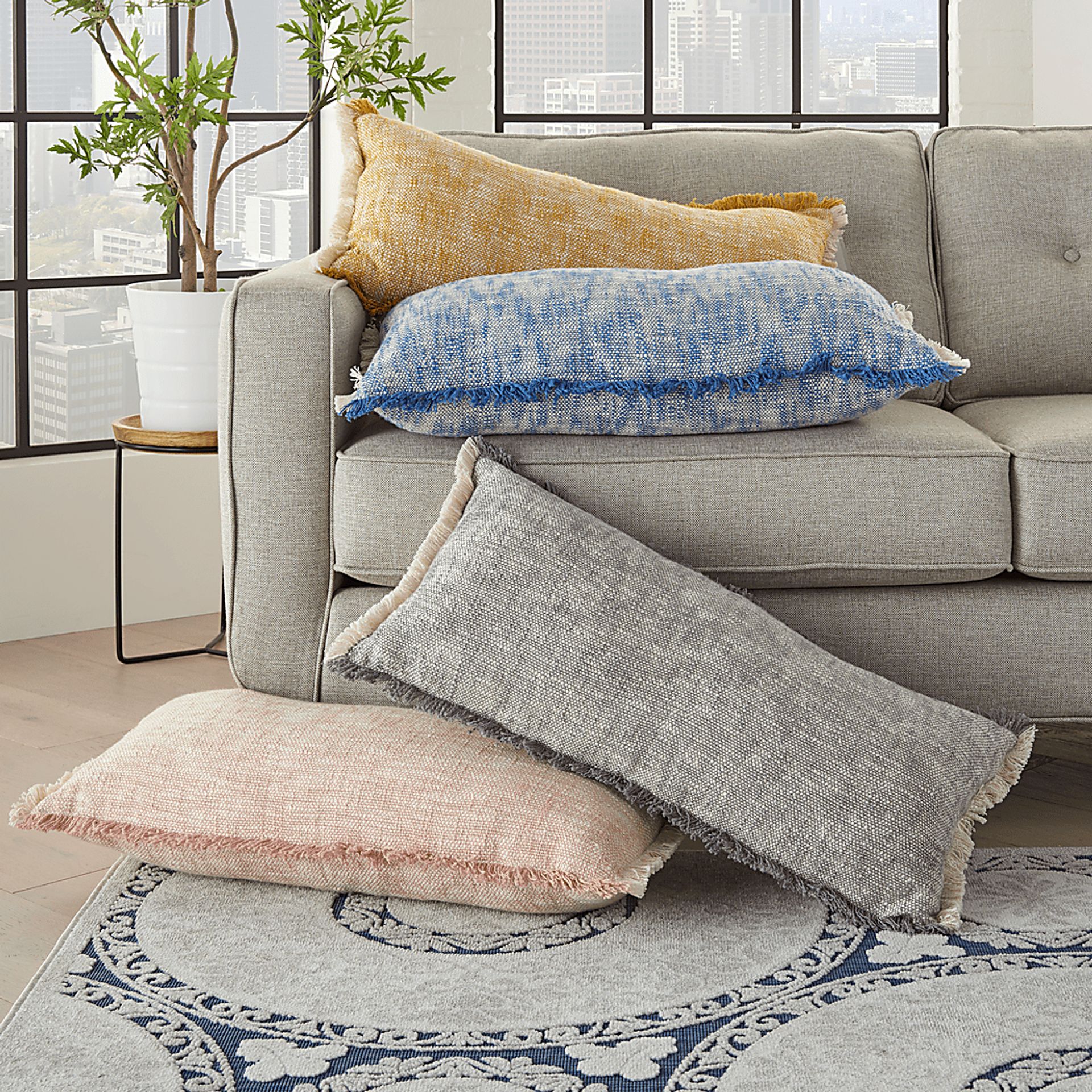 Kids Typhena Blush Accent Pillow - Image 5