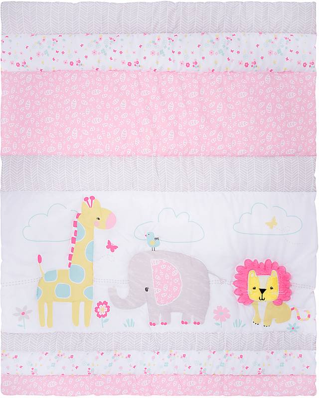Kids Unai Pink 4 Pc Baby Bedding Set - Thumbnail - Image 4