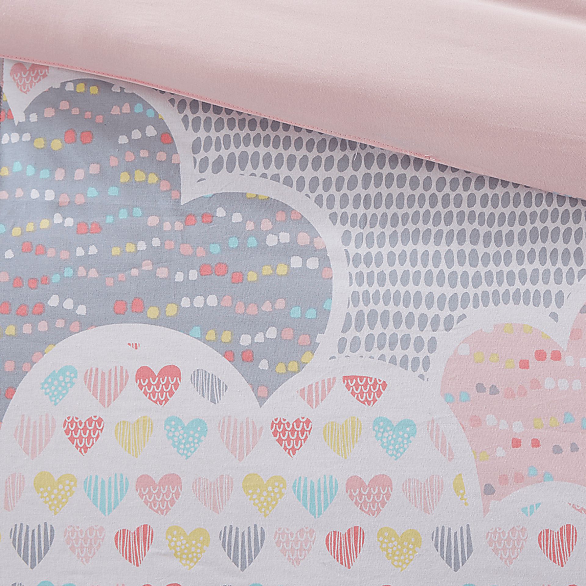 Kids Unicorn Clouds Pink Full/Queen Comforter Set - Image 3