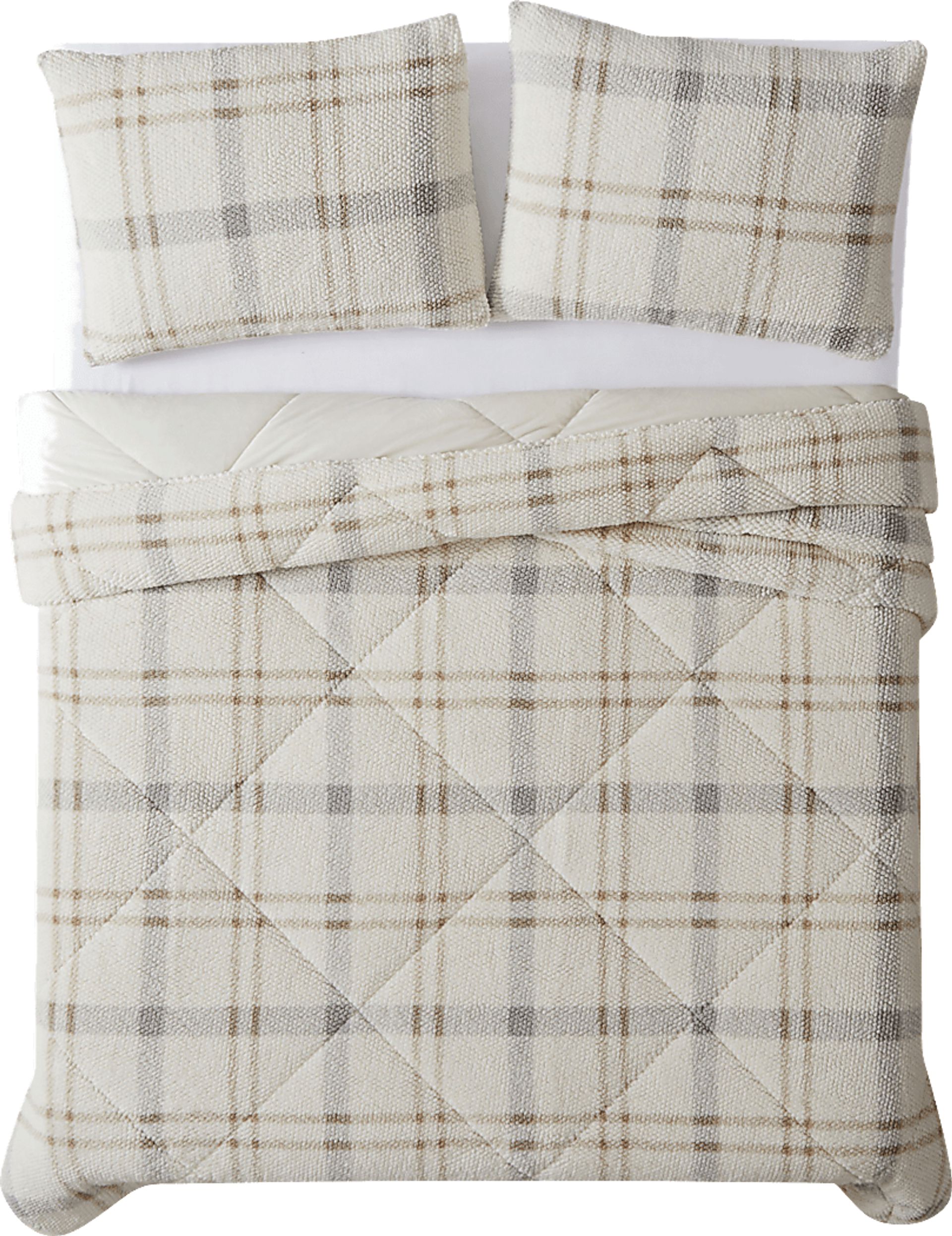 Kids Urban Cabin Gray 3 Pc Full/Queen Comforter Set - Image 4